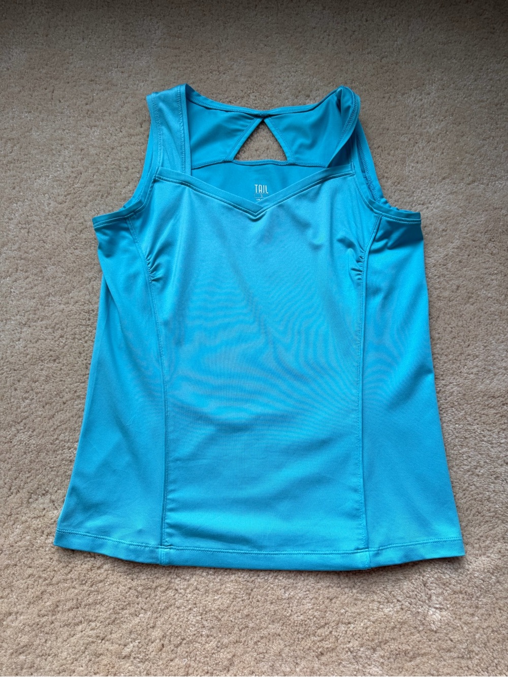 TAIL Women’s Blue Tennis Pickleball Golf Activewear Tank Top - Size S - EUC